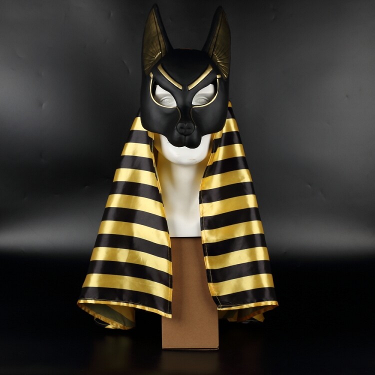 Foulard Bandana Mythologie égyptienne Anubis - Taille Unique, Microfibre Polyester, Pour Sport Et Plein Air - 7