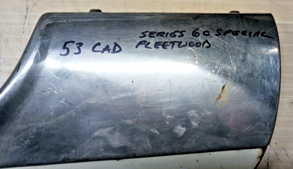 1950 1951 1952 1953 1954 Cadillac Serie 60 Fleetwood guardabarros faldones LEER Foto 3 de 4