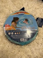 SwimWays Baby Spring Float with Sun Canopy 36in x 29in NEW, FREE SHIPPING 