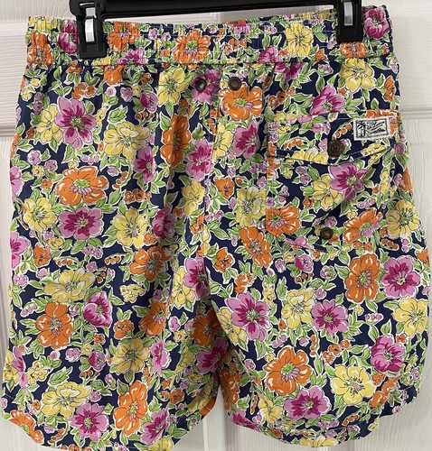 Polo Ralph Lauren Mens Swim Shorts Floral Drawstring Size Men’s Medium - Picture 3 of 4