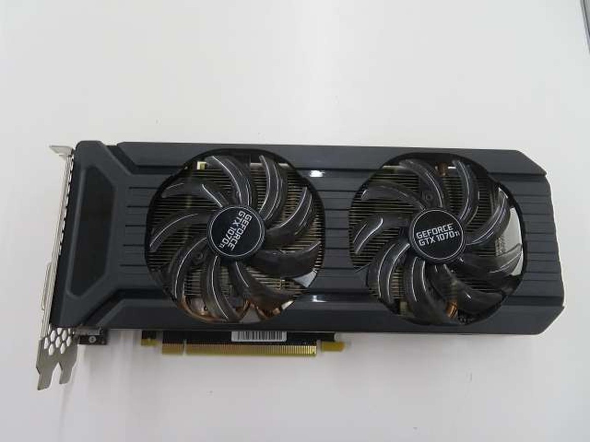 PALIT NVIDIA PCI Express GEFORCE GTX 1070TI IN WORKING PALIT NVIDIA PCI Express GEFORCE GTX 1070TI IN WORKING