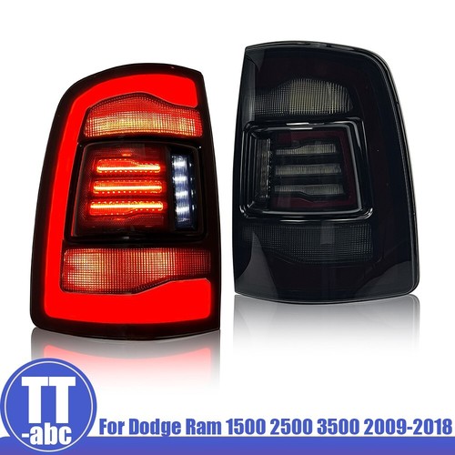 LED Tail Lights Sequential Lamps for 2009-2018 4th Gen Dodge Ram 1500 2500 3500 - Bild 11 von 17
