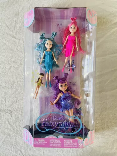 RARE Vintage 2005 Barbie Fairytopia Pixie Dolls Brand New!