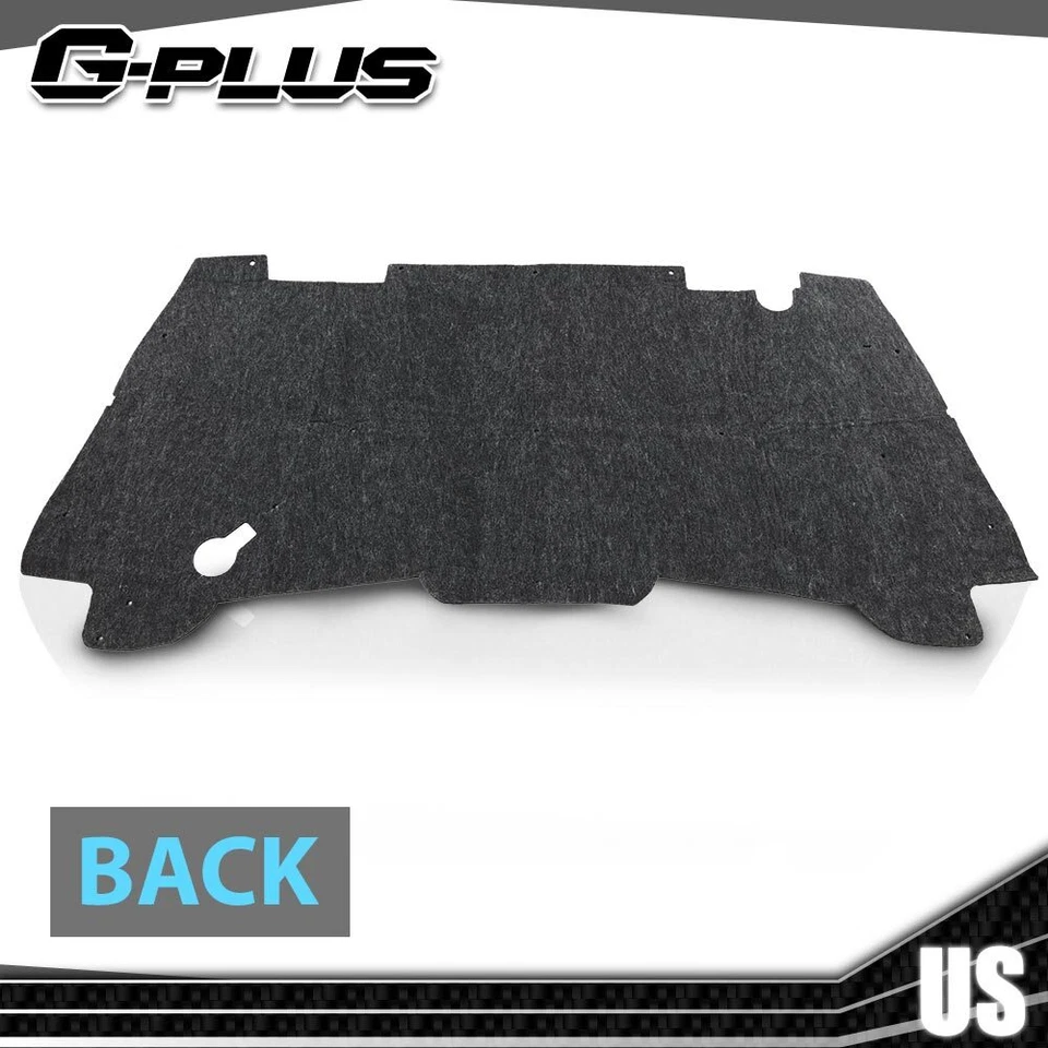 Almohadilla de aislamiento de capó manta térmica y clips aptos para 94-01 Dodge Ram 1500 2500 3500 Foto 3 de 4