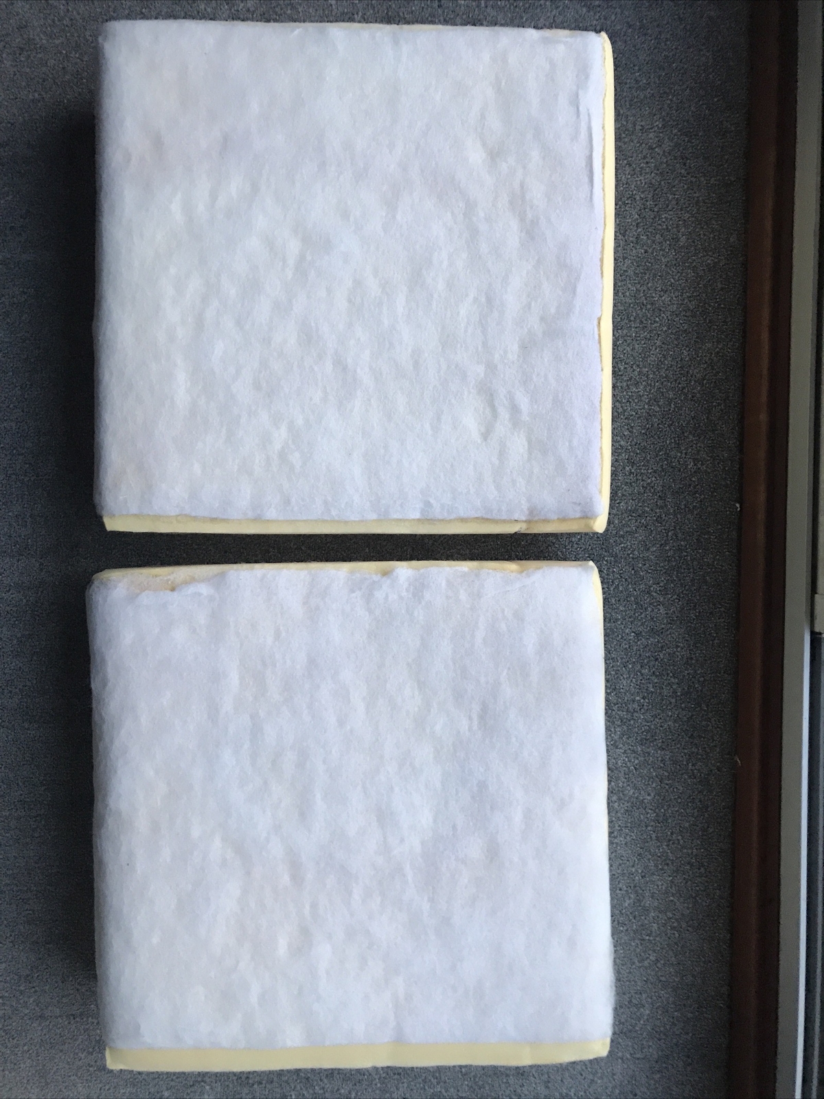 2 Upholstery Foam Sofa Seat Pads Cushions eBay