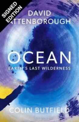 David Attenborough 2 SIGNATURES SIGNED Ocean How to Save Earth's Last Wilderness