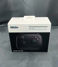 8BitDo 80NA Ultimate Wireless Bluetooth Controller With Charging Dock (Black)