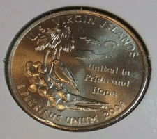 2009 US Virgin Islands P Territory Quarter - BU - Uncirculated