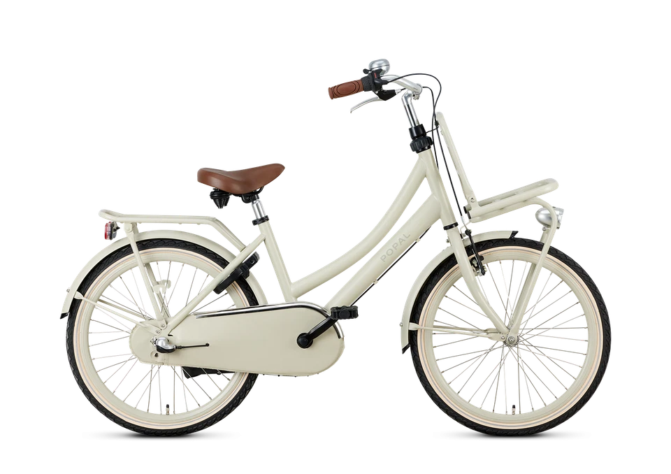 Mädchen Hollandrad Popal "Daily Dutch Basic Plus" Fahrrad 22 Zoll, 3 Gänge, Rück - Bild 4 von 4