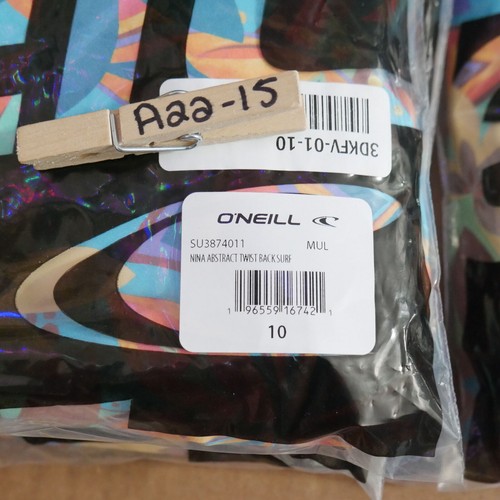 O'Neill Girls L/S Paddlesuit Size 10 One Piece Swimsuit Rashguard Surf Suit NWT - Picture 7 of 7