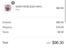 Igor Faceless Picture Disk Vinyl Tyler The Creator ORDER CONFIRMED