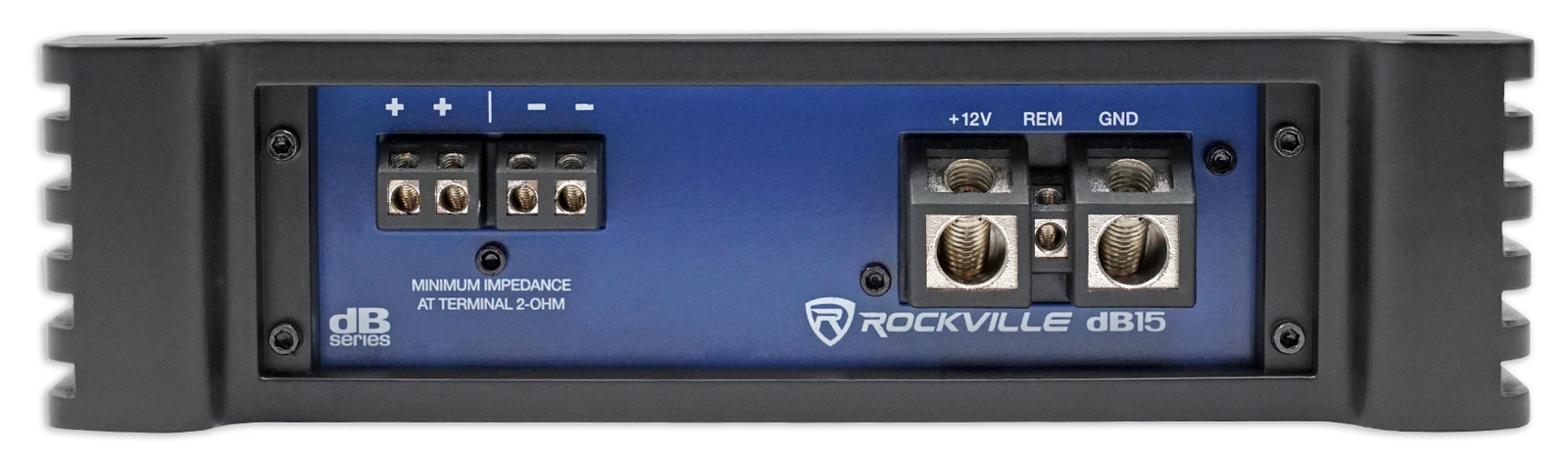 Rockville dB15 6000 Вт Пиковый 1500 Вт Среднеквадратичный Монофонический усилитель на 2 Ом Комплект усилителей