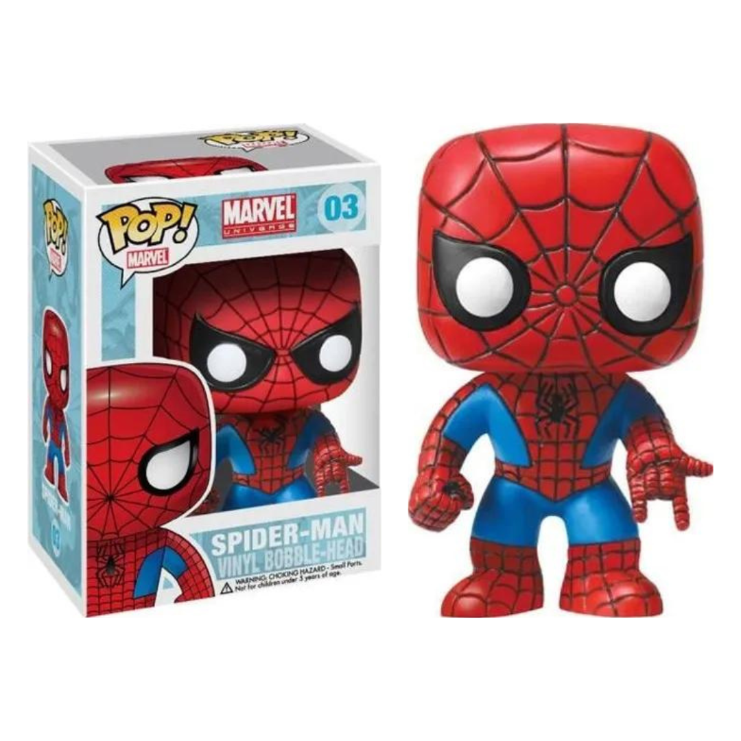 Funko POP Spider-Man #03 - Marvel - Figurine Vinyle