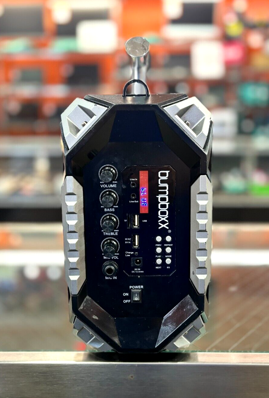 Bumpboxx Flare 6 Bluetooth Boombox Wireless USB Rechargeable Speaker 150 Watts eBay