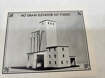 SUNCOAST MODELS KIT #3060 MODERN GRAIN ELEVATOR HO SCALE