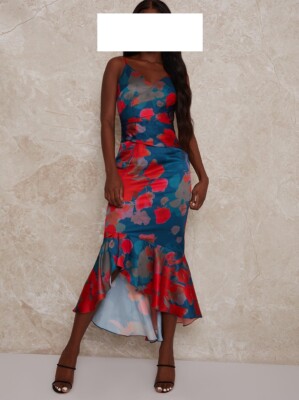 Designer Kleid Chi Chi London Größe 40 UK 12  NEU