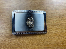 Vintage Square Dancing Couple Belt Buckle 1997 