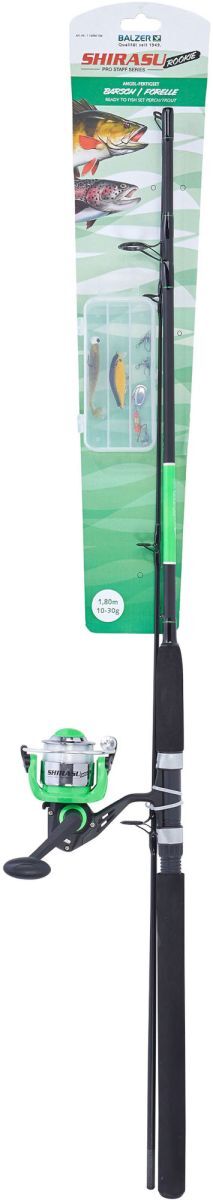 BALZER Shirasu Rookie Combo Barsch+Forelle 1,8м 10-30 г от TACKLE-ВЫГОДНЫЕ ПРЕДЛОЖЕНИЯ !!!