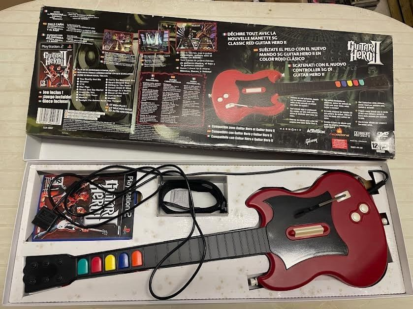 Guitar Hero II Sony PlayStation 2 PS2 Game Complete w/ Manual