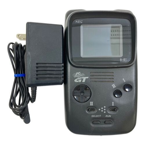 NEC PC Engine GT Launch Edition Black Handheld System used from 