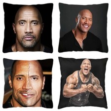 Dwayne Johnson Pillow The Rock Cushion Birthday Gift Christmas Decorations Party
