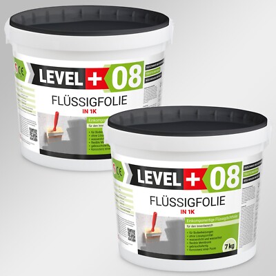 Flüssigfolie 14Kg Abdichtung Bad Dusche Küche Nassräume Dichtband für Innen RM08