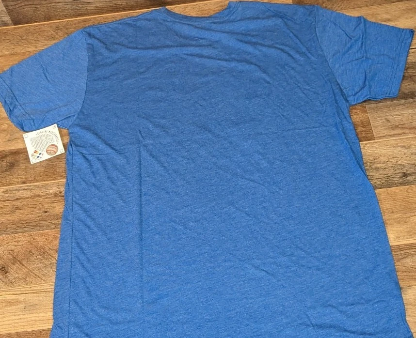 BRAND NEW CHICAGO CUBS MLB SIZE 2X SHIRT WORLD SERIES PARTY LIKE IT'S 1908 BLUE - Image 3 of 4