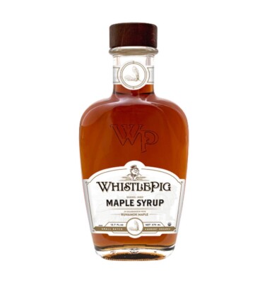Runamok Maple & WhistlePig Organic Rye Whiskey Barrel-aged Maple Syrup 375 ml