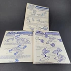 Vintage GI Joe Vehicles instructions
