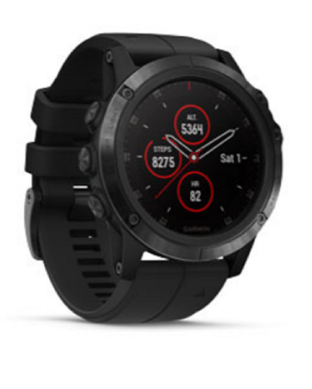 Garmin Fenix 5X Plus Sapphire Edition GPS Watch, One Size - Black for sale  online | eBay