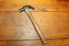 Vintage STANLEY Claw Hammer with Wooden Handle MADE IN USA