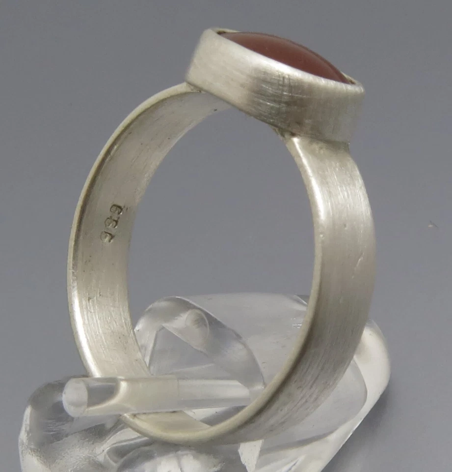 REIF-DESIGN - ANTIK STYLE CARNEOL RING - AUS EIGENER GOLDSCHMIEDE-999 FEINSILBER - Bild 4 von 4