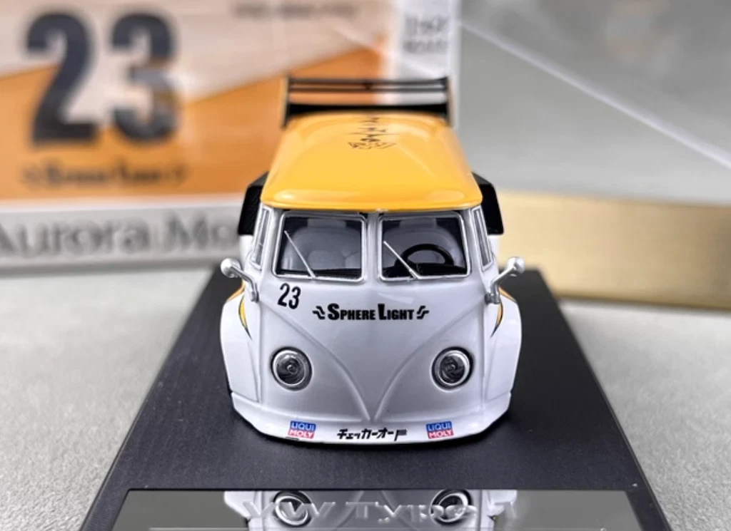 Aurora 1:64 VW T1 Van Camper Trailer RWB 964 Sport Model