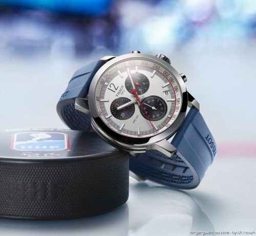 Tissot Prc 200 Chronograph Men's Panda blue Watch T114.417.17.037.00 NEW BOXED - Imagen 2 de 6