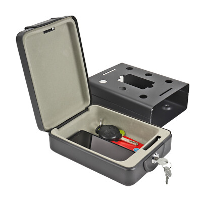 Mobilsafe Stahlsafe  | 1,7Kg  | inkl Halterung  | 2 Schlüssel  | Safe ??