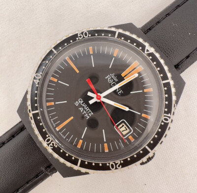 Vintage Jules Racine Diver Style Men display picture 1
