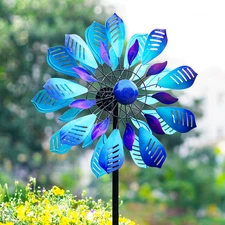 Wind Spinners for Yard and Garden, 84" Wind Spinners Outdoor Metal Extra Large,