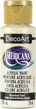 DecoArt Americana Acrylic Paint 2oz-Bleached Sand - Opaque