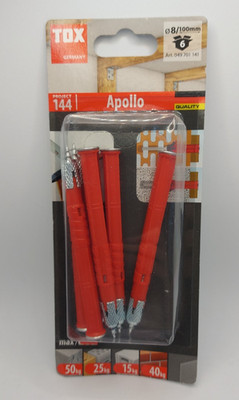 Tox Project 144 Apollo 6er Blister 3fach geteilter Spreizkörper mit Metallspitze