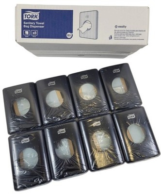 Tork Elevation 566008 Hygienebeutelspender B5 Wandspender Schwarz Neu