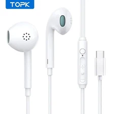 3.5mm In-ear Headphone HiFi Sound Quality with Mic Type C Jack Earphone Original