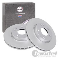 2X ABS Bremsscheiben 280Mm BelÜFtet Vorne Passend FüR Mercedes A-KLASSE B-KLASSE