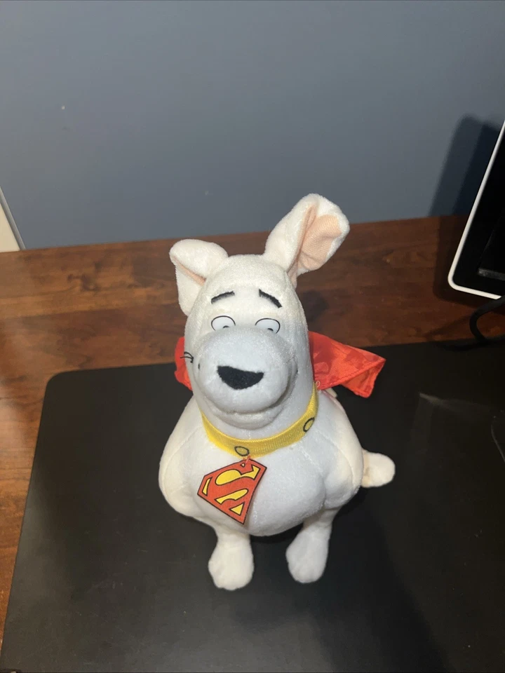 "Juguete de peluche Nanco Crypto the Superdog DC Comics Cartoon Network 11"" perro superhéroe" Foto 3 de 4