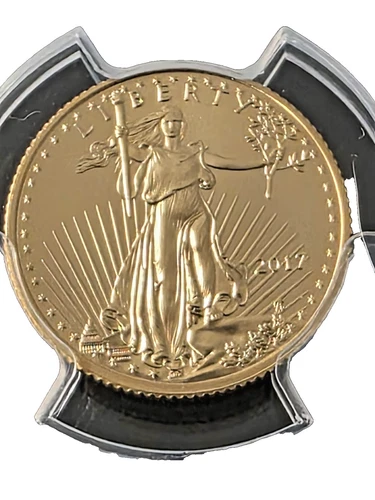 Reduced! 2017 PCGS MS70 1/10th Gold Eagle 225th Anniversary & First Strike