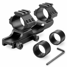 Rifle Scope Mount 1" 25.4mm / 30mm Cantilever for Picatinny Rail Dual Ring Mount