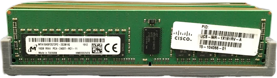 Micron 160GB PC4-2400T (10x16GB) DDR4 Server RAM - Image 2 of 4