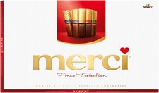 Merci Finest Milk & Dark Chocolate Variety Pack, Premium Selection, Gluten-Free