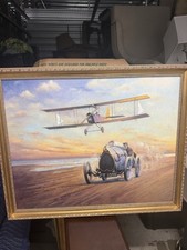 The British Invasion By Gerald Freeman Oil, Signed On Back And On Front The British Invasion By Gerald Freeman Oil, Signed On Back And On Front