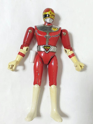 Popy Chogokin Goggle V Five Red GB71 Super Sentai Vintage Figur Authentic Japan