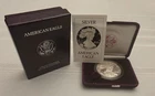 1986 s American Silver Eagle Proof - Includes Box And COA
